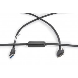Câble USB 3.0 de10 m (! Longueur Type A/Micro-B Mâle (idéal pour Skyris Caméras)