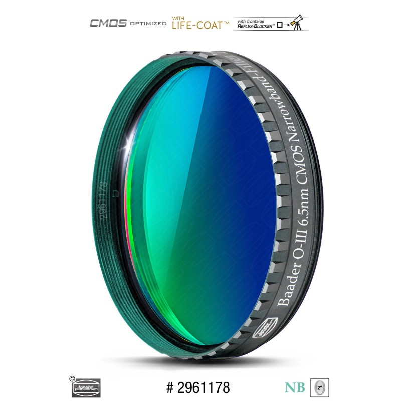 Filtre O-III narrowband 6.5nm