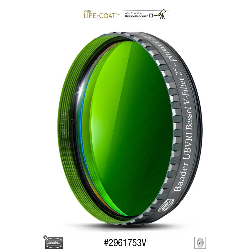 Filtre UBVRI Bessel - V photométrique