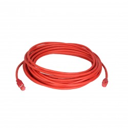 Câble réseau rouge Ethernet pour le froid