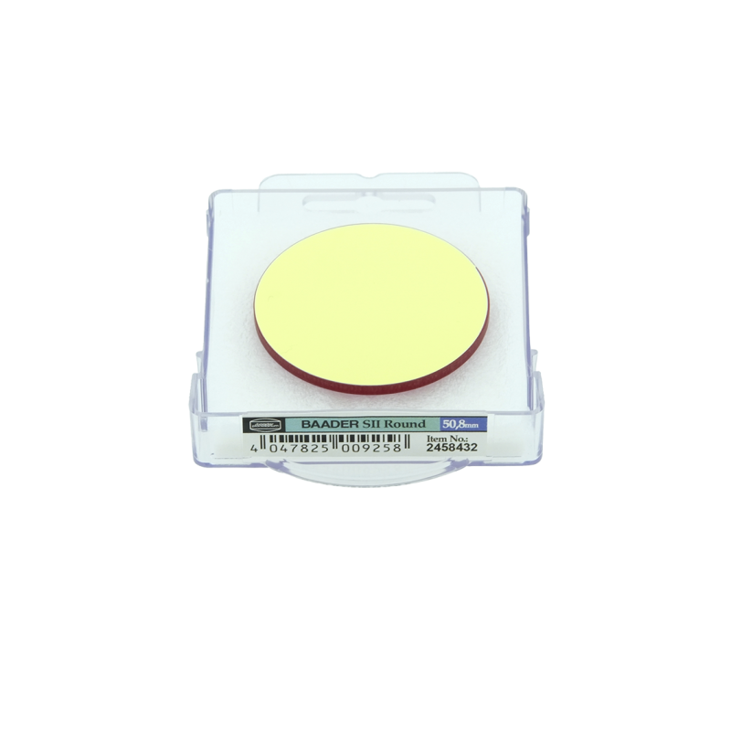 Jeu de 4 filtres Ø 50,4 mm non montés pour imagerie CCD Full Frame – H-alpha 7 nm, O III, S II, H-bêta