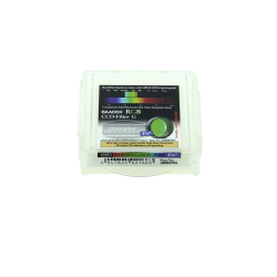 FILTRE VERT CCD, PLAN PARALLELE, FILETAGE STANDARD 31,75 MM