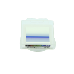 FILTRE BLEU CCD, PLAN PARALLELE, SECTION CARREE 50 X 50 MM NON MONTE